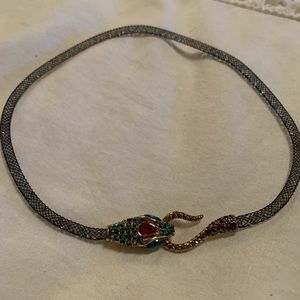 Betsey Johnson snake choker